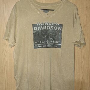 Harley-Davidson Tan Men's Shirt
